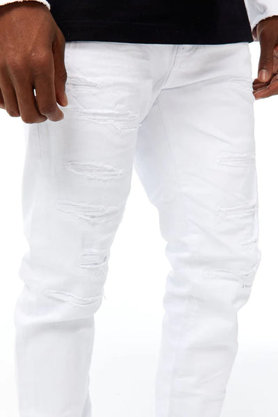 ROSS - TRIBECA TWILL PANTS (WHITE) JR960R/JR955R