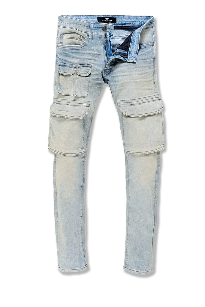 ROSS BAYSIDE CARGO DENIM (ICED LAGER) JR350T - Main Image