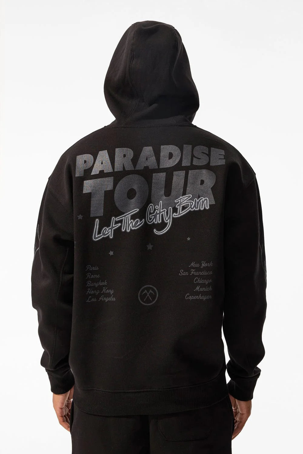 PARADISE TOUR PULLOVER HOODIE (NOIR) 8241H