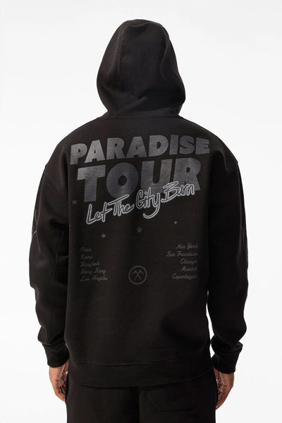 PARADISE TOUR PULLOVER HOODIE (NOIR) 8241H