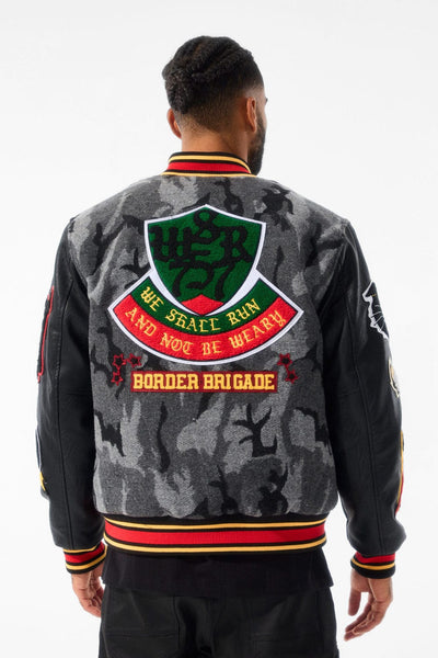 Hellcat Varsity Jacket (Black Camo) 91646