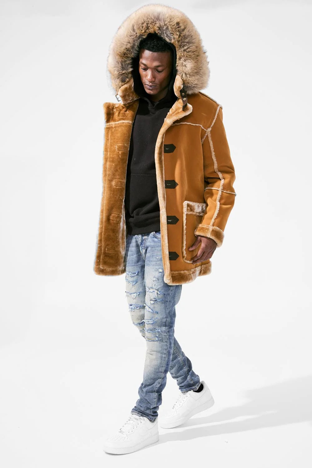 Denali shearling shop coat