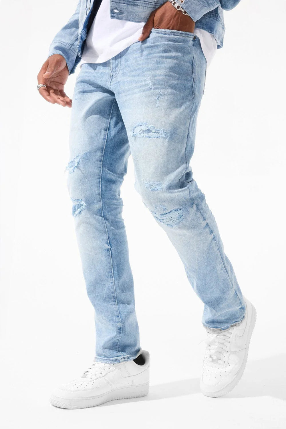 COLLINS - MEADOWLANDS DENIM (LIGHTING BLUE) JC1220R