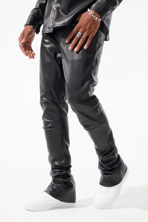 ROSS STACKED - THRILLER PANTS (BLACK) JRF91636