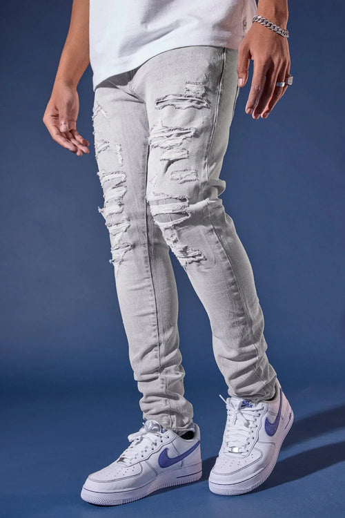 Sean - Stratosphere Denim (CEMENT WASH) JS2310