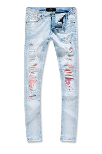 ROSS - SEE YOU IN PARADISE DENIM (ICED WHITE)  JR3202