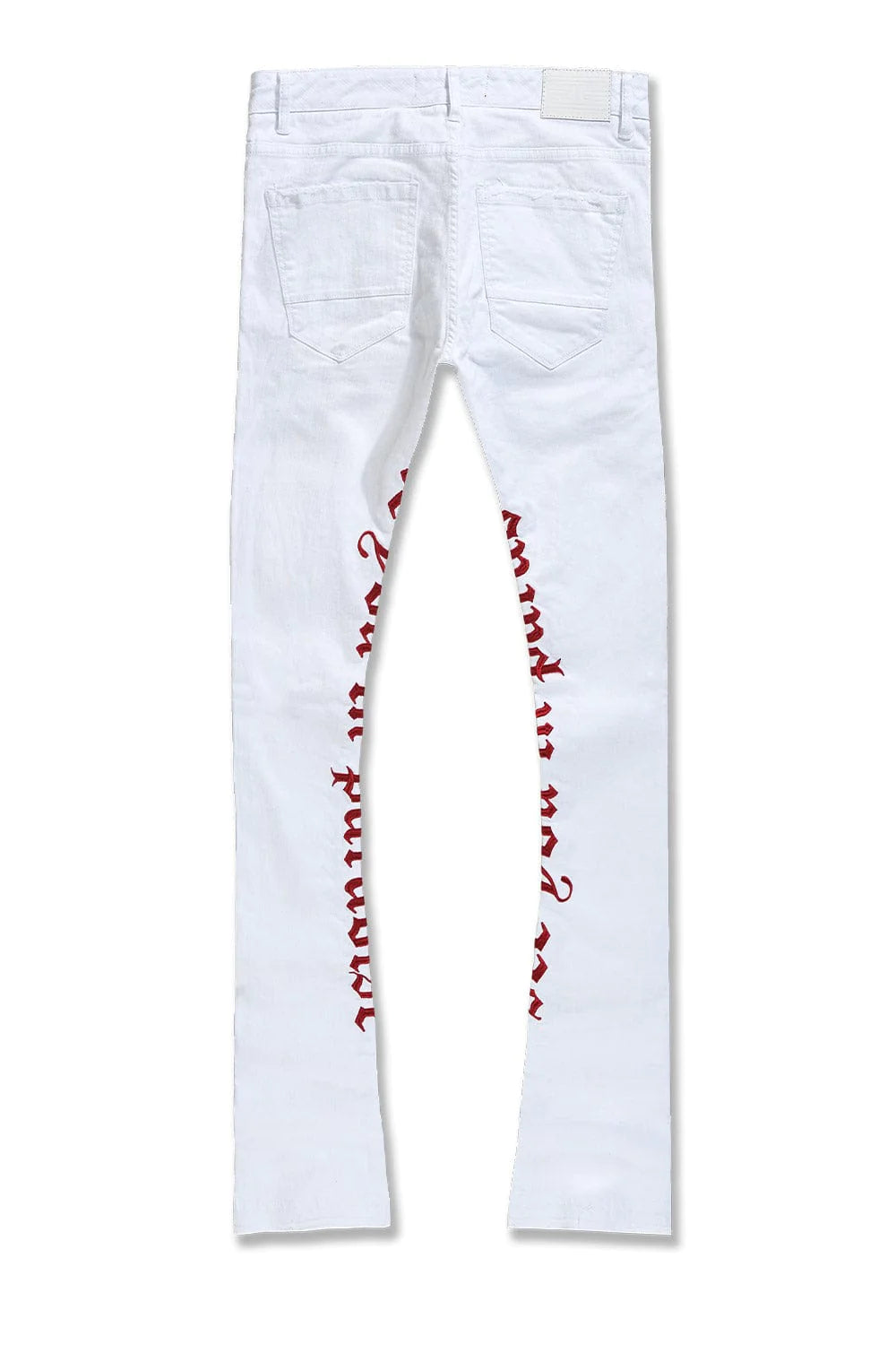 MARTIN STACKED - SEE YOU IN PARADISE DENIM (WHITE) JTF1154A
