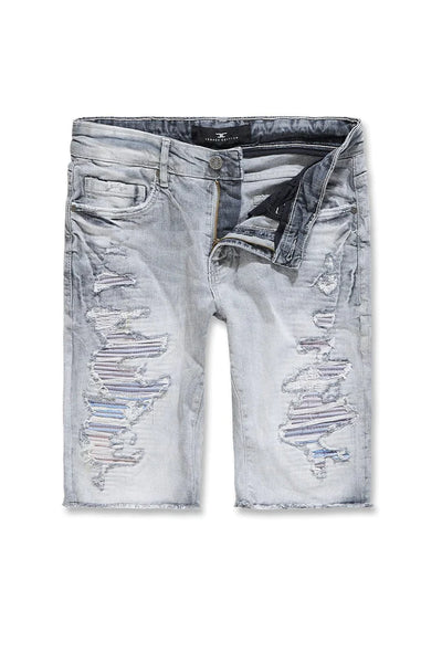 OG - SEE YOU IN PARADISE DENIM SHORTS (CEMENT WASH) J3202S