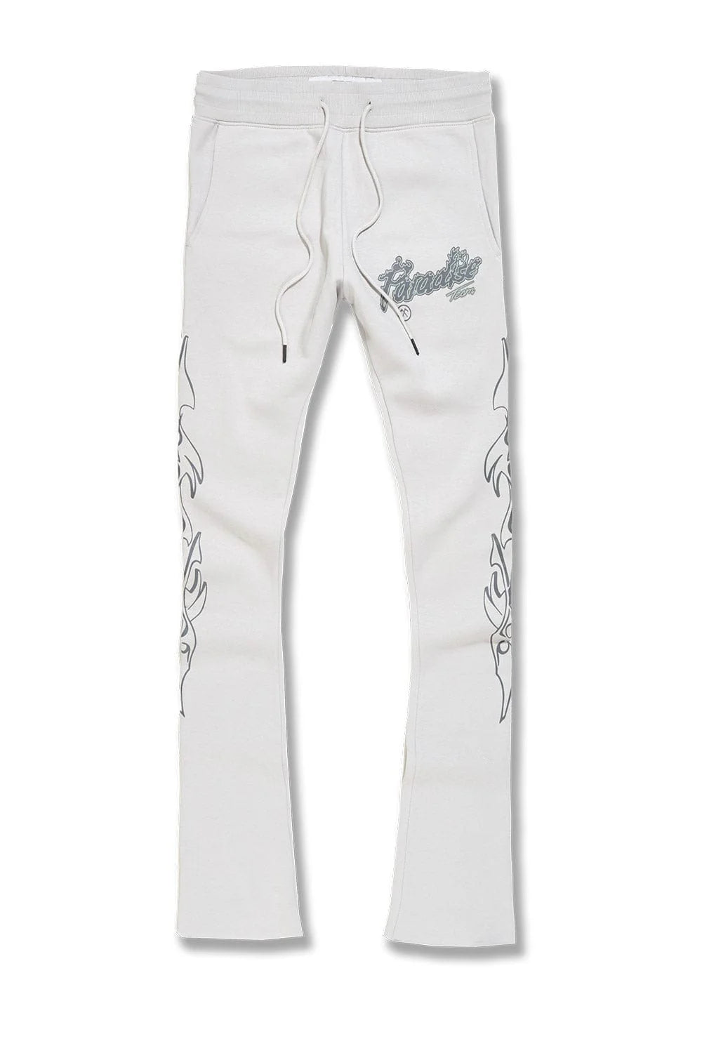 PARADISE TOUR STACKED SWEATPANTS - CEMENT (8241L)