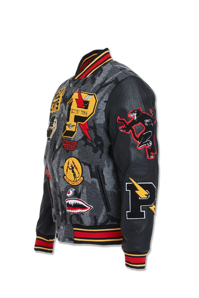 Hellcat Varsity Jacket (Black Camo) 91646