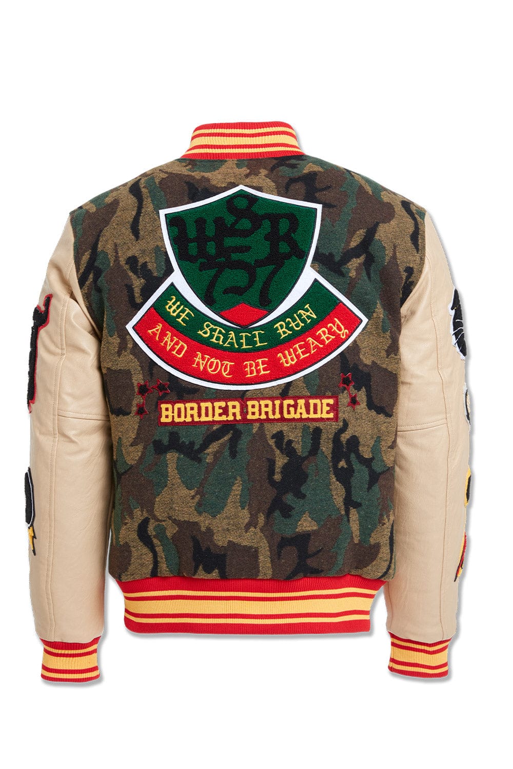 Hellcat Varsity Jacket (Vintage Camo) 91646 | Broadway Collections