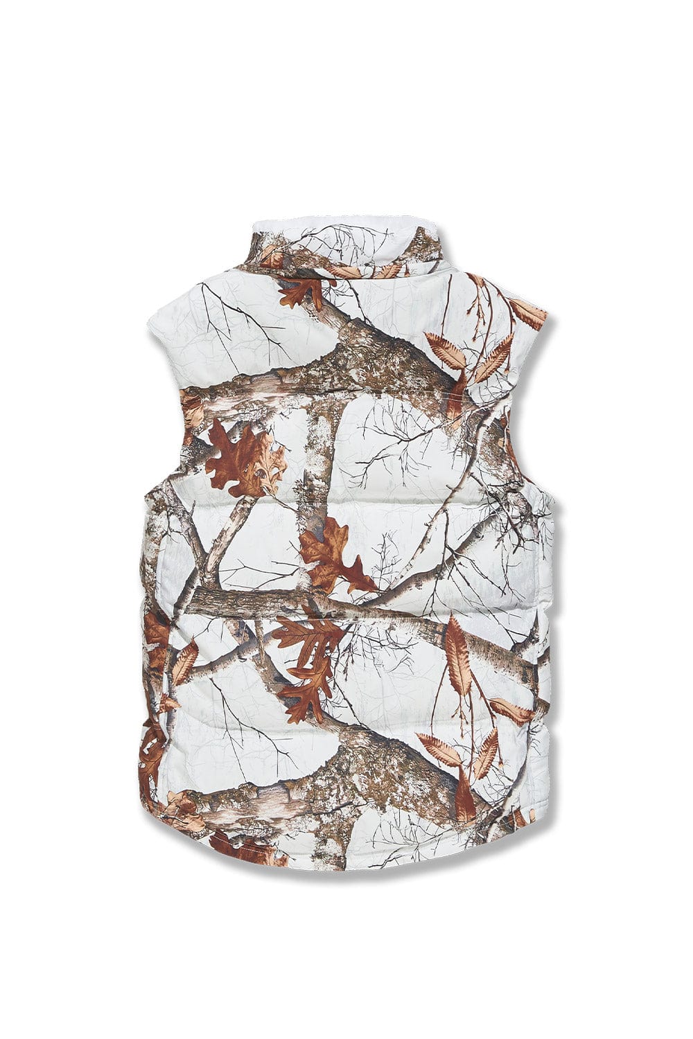 YUKON FUR LINED PUFFER VEST (SNOW CAMO) 9377VC