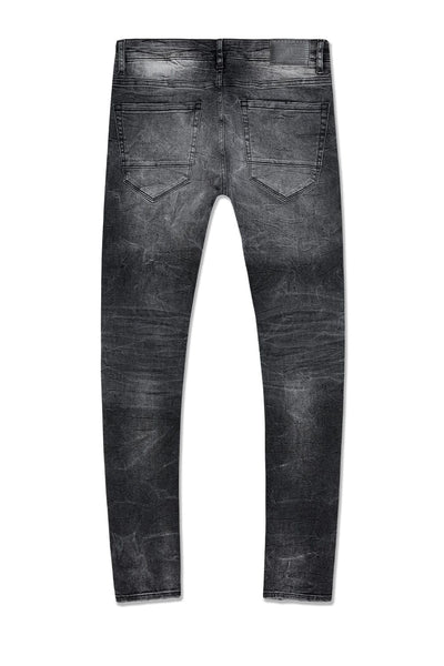 SEAN - PURE ALEXANDER DENIM (BLACK SHADOW)  JS5220