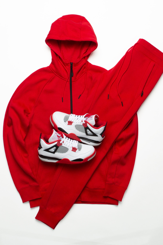 UPTOWN JOGGER SWEATPANTS - RED (8620)