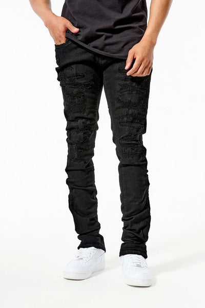 ROSS - PINNACLE DENIM (JET BLACK) JR1051