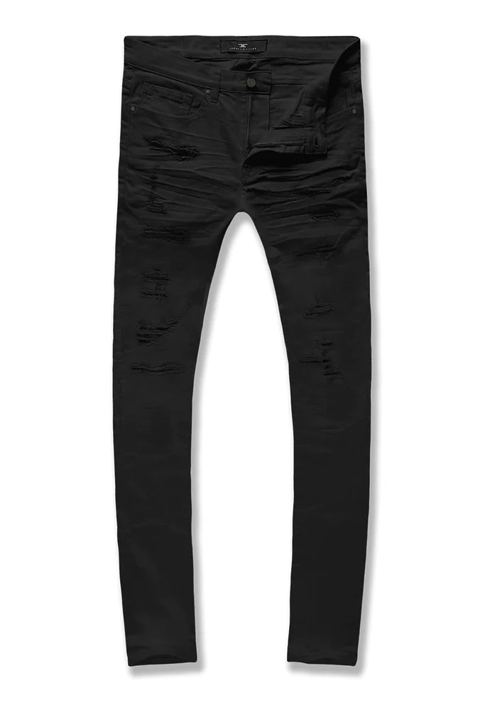 ROSS - TRIBECA TWILL PANTS  (BLACK) JR955R