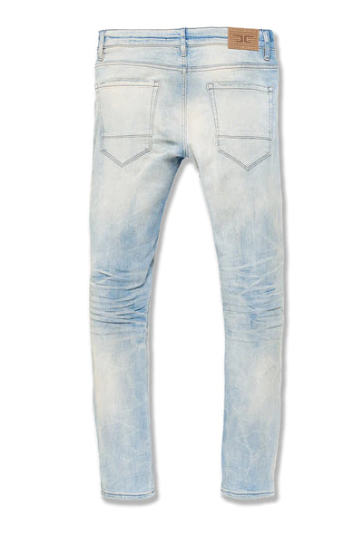 SKNY TAPER - ROSS BAYSIDE DENIM (ICED LAGER)  JR350R