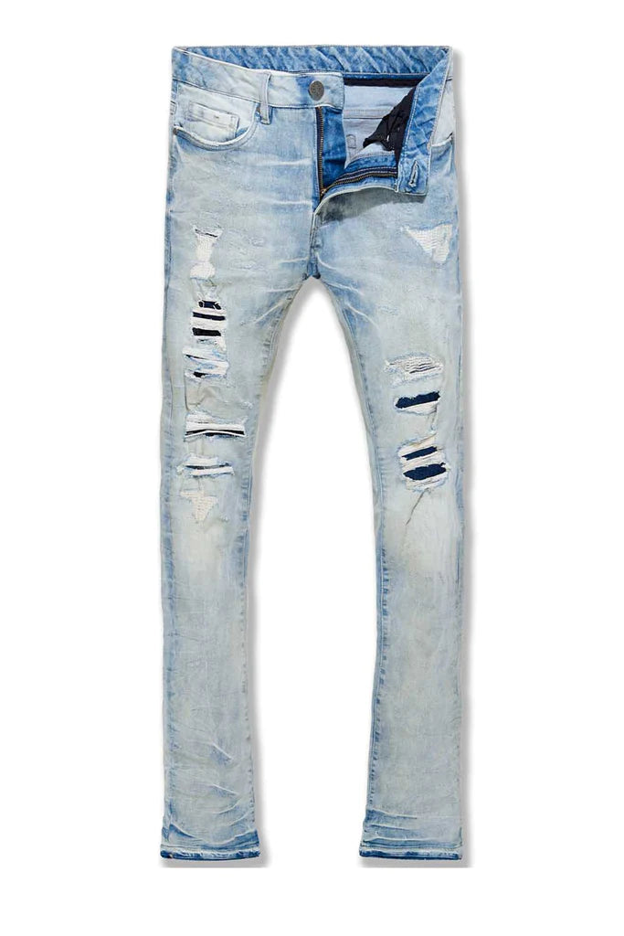 MARTIN STACKED - PIONEER DENIM (ICED LAGER) JTF200