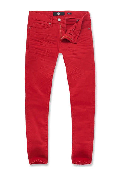 ROSS - PURE TRIBECA TWILL PANTS (RED) JR900